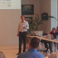 René Jenni, CEO der Leuchter IT Infrastructure Solutions AG informiert über die Neuerungen von HP